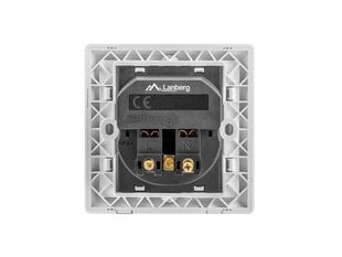 Lanberg AC-WS01-USB2-F hinta ja tiedot | Kytkimet ja pistorasiat | hobbyhall.fi