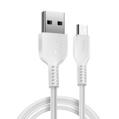 Kaapeli USB -> Micro USB Hoco X20, 3M, Latauskaapeli USB MICRO USB 2.0 kaapeli, valkoinen hinta ja tiedot | Puhelinkaapelit | hobbyhall.fi