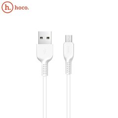 Kaapeli USB -> Micro USB Hoco X20, 3M, Latauskaapeli USB MICRO USB 2.0 kaapeli, valkoinen hinta ja tiedot | Puhelinkaapelit | hobbyhall.fi