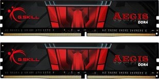 G.Skill Aegis DDR4, 2x16GB, 3000MHz, CL16 (F4-3000C16D-32GISB) hinta ja tiedot | Muisti (RAM) | hobbyhall.fi