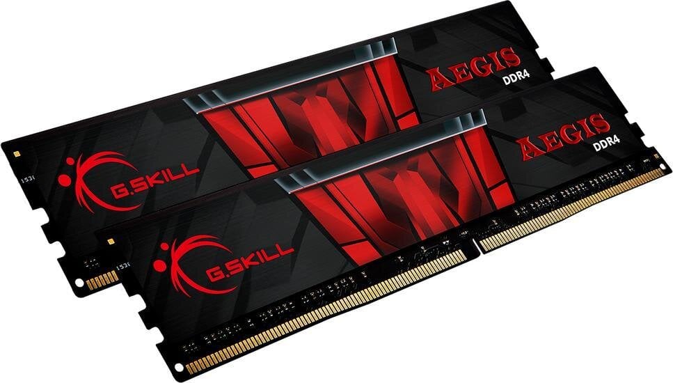 G.Skill Aegis DDR4, 2x16GB, 3000MHz, CL16 (F4-3000C16D-32GISB) hinta ja tiedot | Muisti (RAM) | hobbyhall.fi