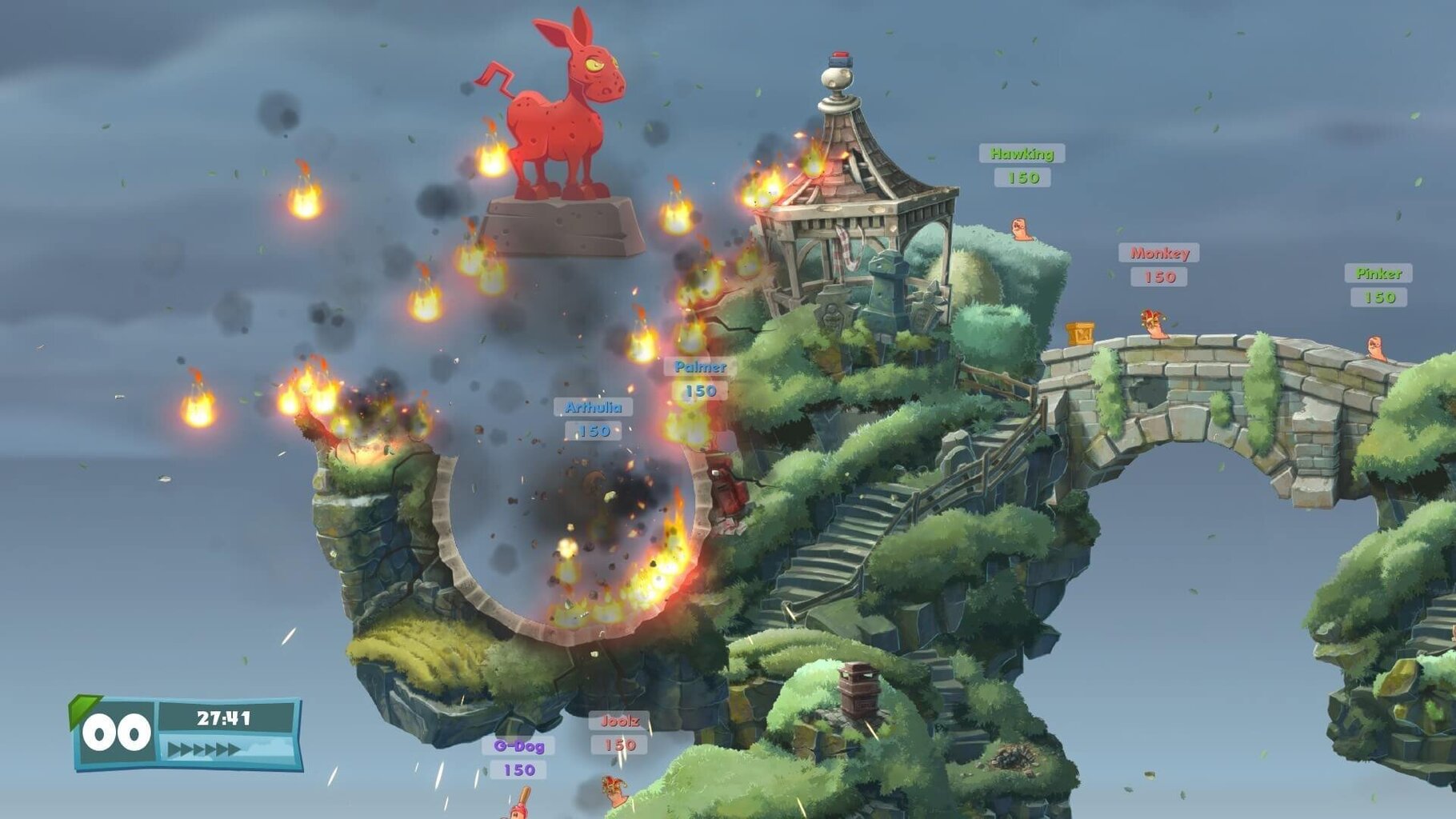 Worms Weapons of Mass Destruction, Xbox One hinta ja tiedot | Tietokone- ja konsolipelit | hobbyhall.fi