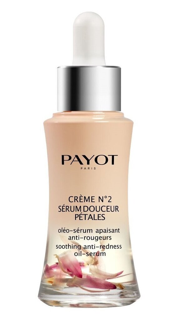 PAYOT Creme No2 Soothing Anti-Redness Oil-Serum ihoseerumi 30 ml hinta ja tiedot | Kasvoöljyt ja seerumit | hobbyhall.fi