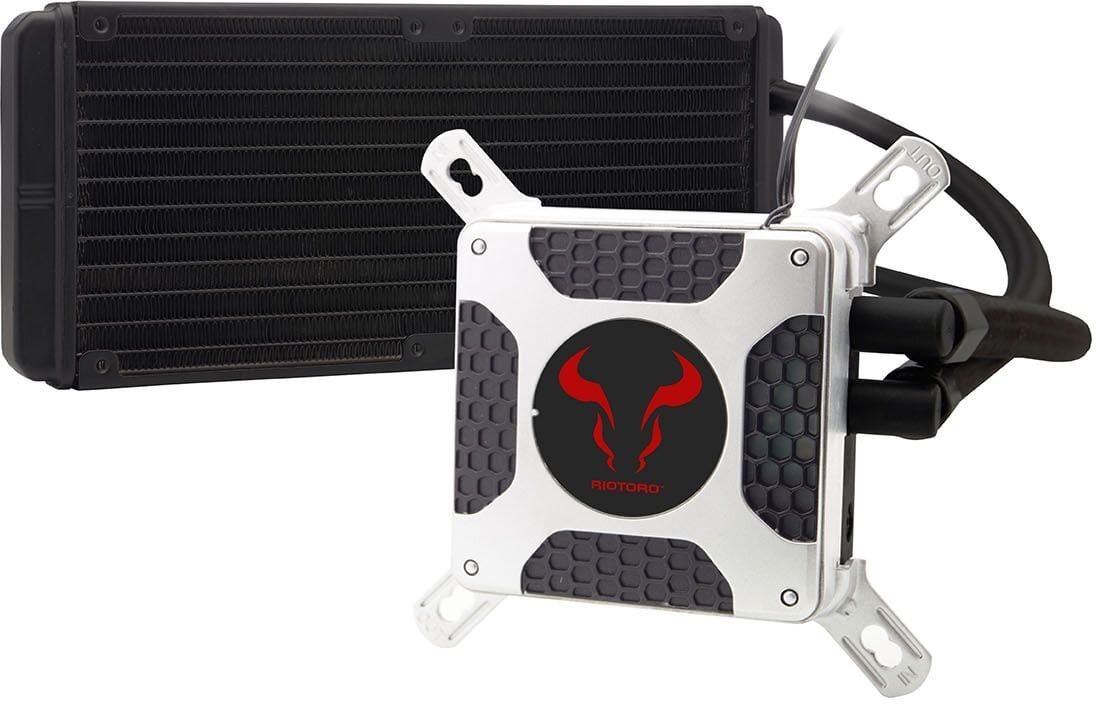 Riotoro BIFROST 240 240mm Dual-fan Liquid CPU Cooler (TR-240) hinta ja tiedot | Vesijäähdytys | hobbyhall.fi