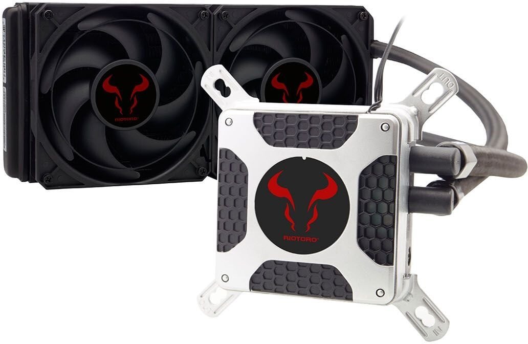 Riotoro BIFROST 240 240mm Dual-fan Liquid CPU Cooler (TR-240) hinta ja tiedot | Vesijäähdytys | hobbyhall.fi