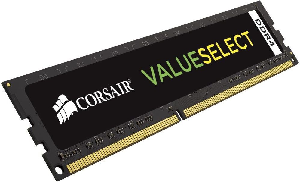 Corsair ValueSelect 8GB DDR4 2133MHz CL15 (CMV8GX4M1A2133C15) hinta ja tiedot | Muisti (RAM) | hobbyhall.fi