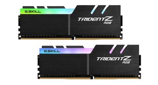 G.Skill Trident Z RGB DDR4, 2x8GB, 4000MHz, CL17 (F4-4000C17D-16GTZR) hinta ja tiedot | Muisti (RAM) | hobbyhall.fi