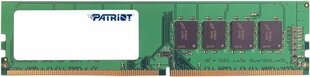 Patriot Signature UDIMM DDR4, 16GB, 2666MHz, CL19 (PSD416G26662) hinta ja tiedot | Muisti (RAM) | hobbyhall.fi