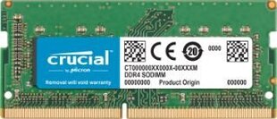 Crucial SODIMM DDR4 8GB 2400MHz for Mac (CT8G4S24AM) hinta ja tiedot | Crucial Tietokoneen komponentit | hobbyhall.fi