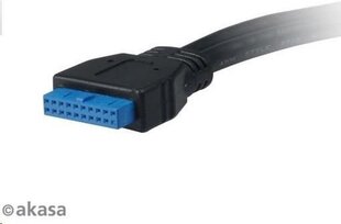 Akasa Śledź USB 3.0 (AK-CBUB17-40BK) hinta ja tiedot | Koteloiden lisätarvikkeet | hobbyhall.fi