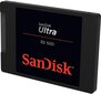 SanDisk ULTRA 3D 500GB SATA3 (SDSSDH3-500G-G25) hinta ja tiedot | Kovalevyt | hobbyhall.fi