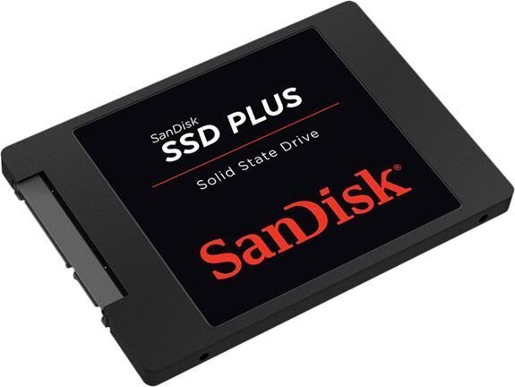 SanDisk PLUS 480GB SATA3 (SDSSDA-480G-G26) hinta ja tiedot | Kovalevyt | hobbyhall.fi