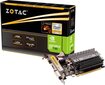 Zotac GeForce GT 730 Zone Edition 4GB DDR3 (64 bit) HDMI, DVI, VGA, BOX (ZT-71115-20L) hinta ja tiedot | Näytönohjaimet | hobbyhall.fi