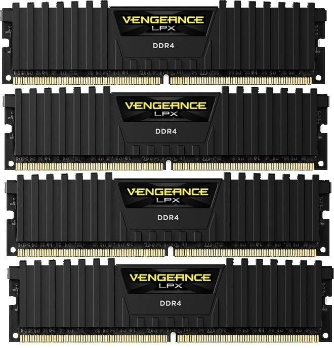 Corsair Vengeance LPX DDR4, 4x8GB 3200MHz CL16 (CMK32GX4M4Z3200C16) hinta ja tiedot | Muisti (RAM) | hobbyhall.fi