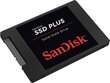 SanDisk PLUS 240GB SATA3 (SDSSDA-240G-G26) hinta ja tiedot | Kovalevyt | hobbyhall.fi