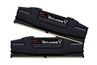 G.Skill Ripjaws V DDR4, 2x16GB, 3200MHz, CL14 (F4-3200C14D-32GVK) hinta ja tiedot | Muisti (RAM) | hobbyhall.fi