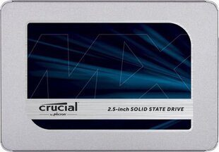 Crucial MX500 2TB SATA3 (CT2000MX500SSD1) hinta ja tiedot | Crucial Tietokoneen komponentit | hobbyhall.fi