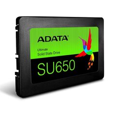 ADATA 480GB 2,5" SATA SSD Ultimate SU650 hinta ja tiedot | Kovalevyt | hobbyhall.fi