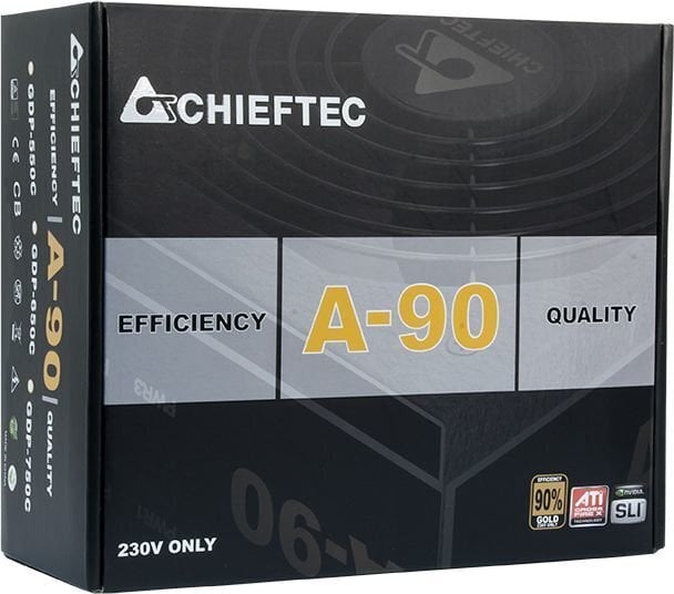 Chieftec GDP-650C hinta ja tiedot | Virtalähteet | hobbyhall.fi