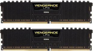 Corsair Vengeance LPX DDR4, 2x16GB, 2400MHz, CL16 (CMK32GX4M2A2400C16) hinta ja tiedot | Muisti (RAM) | hobbyhall.fi