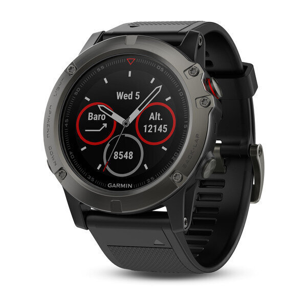 Garmin Fenix 5x Slate Gray hinta ja tiedot | Älykellot | hobbyhall.fi