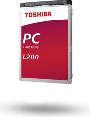 Toshiba L200 1TB SATA3 HDWL110EZSTA hinta ja tiedot | Kovalevyt | hobbyhall.fi