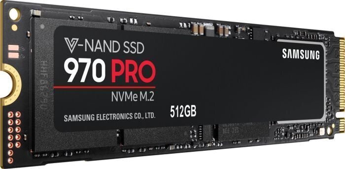 Samsung 970 PRO 512GB PCIe x4 NVMe (MZ-V7P512BW) hinta ja tiedot | Kovalevyt | hobbyhall.fi