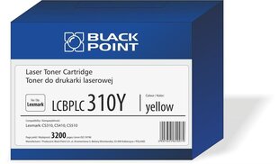 Toner Black Point LCBPLCS310Y | yellow | 3200 pp | Lexmark 70C2HY0 hinta ja tiedot | Laserkasetit | hobbyhall.fi
