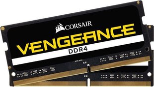 Corsair DDR4 SODIMM 2x8GB 2666MHz C18 (CMSX16GX4M2A2666C18) hinta ja tiedot | Muisti (RAM) | hobbyhall.fi