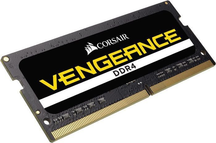 Corsair DDR4 SODIMM 2x8GB 2666MHz C18 (CMSX16GX4M2A2666C18) hinta ja tiedot | Muisti (RAM) | hobbyhall.fi