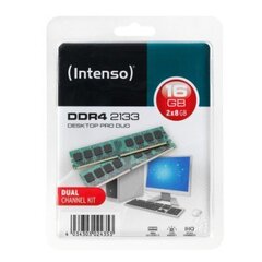 Intenso DDR4 2x8GB, 2400MHz, CL17 (5642162) hinta ja tiedot | Muisti (RAM) | hobbyhall.fi