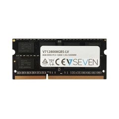 V7 DDR3 SODIMM 8GB 1600MHZ CL11 (V7128008GBS-LV) hinta ja tiedot | V7 Tietokoneet ja pelaaminen | hobbyhall.fi