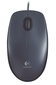 Logitech M100, tumman harmaa hinta ja tiedot | Hiiret | hobbyhall.fi