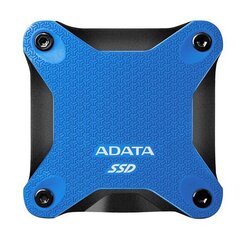 Ulkoinen kiintolevy ADATA Ulkoinen SSD SD600Q 240 Gt, USB 3.1, Sininen hinta ja tiedot | Ulkoiset kovalevyt | hobbyhall.fi
