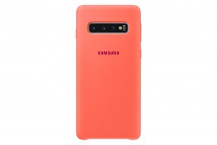 EF PG973Samsung vaaleanpunainen silikoni kansi G973 Galaxy S10 hinta ja tiedot | Puhelimen kuoret ja kotelot | hobbyhall.fi