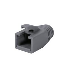 Logilink Modular RJ45 Plug Cable Boot 8mm harmaa, 50 kpl. hinta ja tiedot | Adapterit | hobbyhall.fi