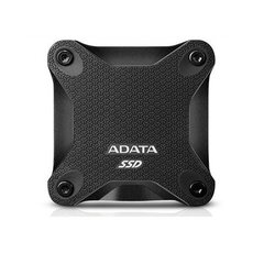 ADATA Ulkoinen SSD SD600Q 240 GB, USB 3.1, musta hinta ja tiedot | Ulkoiset kovalevyt | hobbyhall.fi