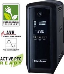 Cyber Power CP900EPFCLCD PFC hinta ja tiedot | UPS-laitteet | hobbyhall.fi