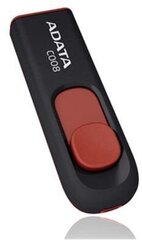Muistitikku C008 32GB, USB 2.0, musta/punainen hinta ja tiedot | Muistitikut | hobbyhall.fi