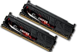 G.Skill DDR3 8GB (4GBx2), 1866MHz, Sniper Dual (F3-14900CL9D-8GBSR) hinta ja tiedot | Muisti (RAM) | hobbyhall.fi