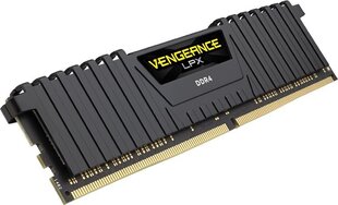 Corsair Vengeance LPX DDR4, 2x8GB, 2400MHz, CL16 (CMK16GX4M2Z2400C16) hinta ja tiedot | Muisti (RAM) | hobbyhall.fi