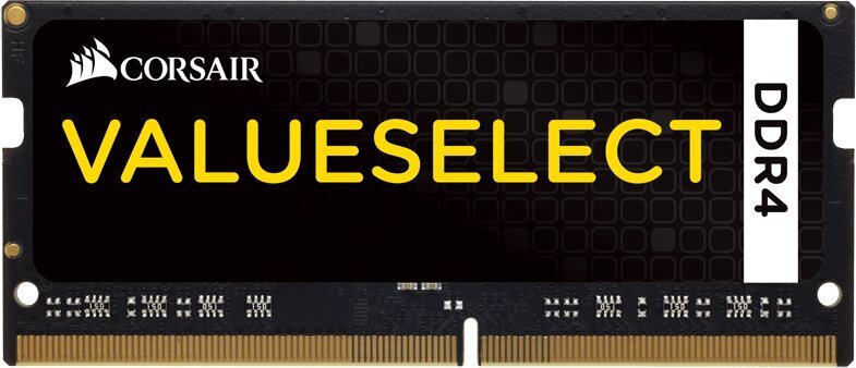 Corsair DDR4 SODIMM 4GB 2133MHz CL15 (CMSO4GX4M1A2133C15) hinta ja tiedot | Muisti (RAM) | hobbyhall.fi