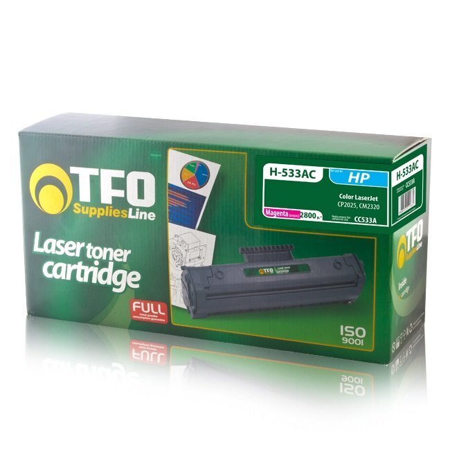 Värikasetti TFO sopii lasertulostimille, analogisille Brother HP CC533A / Canon CRG-718 hinta ja tiedot | Laserkasetit | hobbyhall.fi
