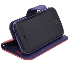 Telone Fancy Diary -teline/kotelo Sony D6603 Xperia Z3:lle, punainen / sininen hinta ja tiedot | Puhelimen kuoret ja kotelot | hobbyhall.fi