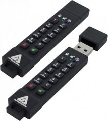 Flash S-USB 3.1 128GB Apricorn SecureKey hinta ja tiedot | Muistitikut | hobbyhall.fi