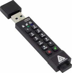 Flash S-USB 3.0 32GB Apricorn SecureKey hinta ja tiedot | Muistitikut | hobbyhall.fi