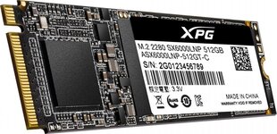 ADATA 512GB M.2 PCIe NVMe XPG SX6000 Lite hinta ja tiedot | Kovalevyt | hobbyhall.fi