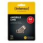 Intenso 3.0 64GB cMobile Line hinta ja tiedot | Muistitikut | hobbyhall.fi