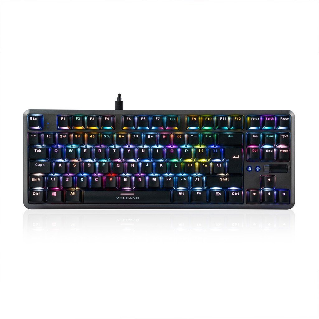 Modecom Lanparty 2 RGB Gateron Brown hinta ja tiedot | Näppäimistöt | hobbyhall.fi