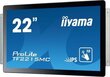 IIyama PLTF2215MC-B2 hinta ja tiedot | Näytöt | hobbyhall.fi